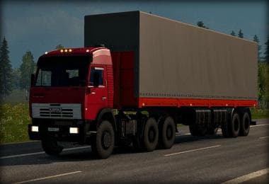 KAMAZ 5410 AND 53212 – Trucks mod for Euro Truck Simulator 2