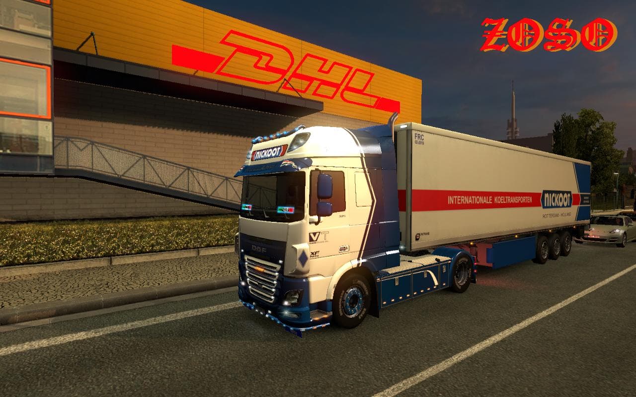 TRAILER NICKOOT INTERNATIONALE KOELTRANSPORTEN – Trailers mod for Euro Truck Simulator 2