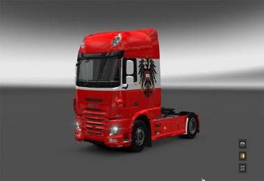 AUSTRIA DAF EURO 6 OHAHA – Skins mod for Euro Truck Simulator 2