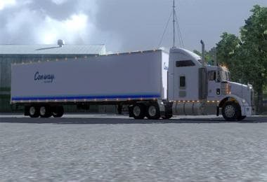 DC-CONWAY AMERICAN TRAILER SKIN 01 – Skins mod for Euro Truck Simulator 2