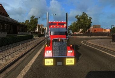 KENWORTH W900L + NEW INTERIOR – Trucks mod for Euro Truck Simulator 2