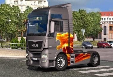 MAN TGX D38 100 YEARS EDITION ANIVERSARY EDITION SKIN – Skins mod for Euro Truck Simulator 2