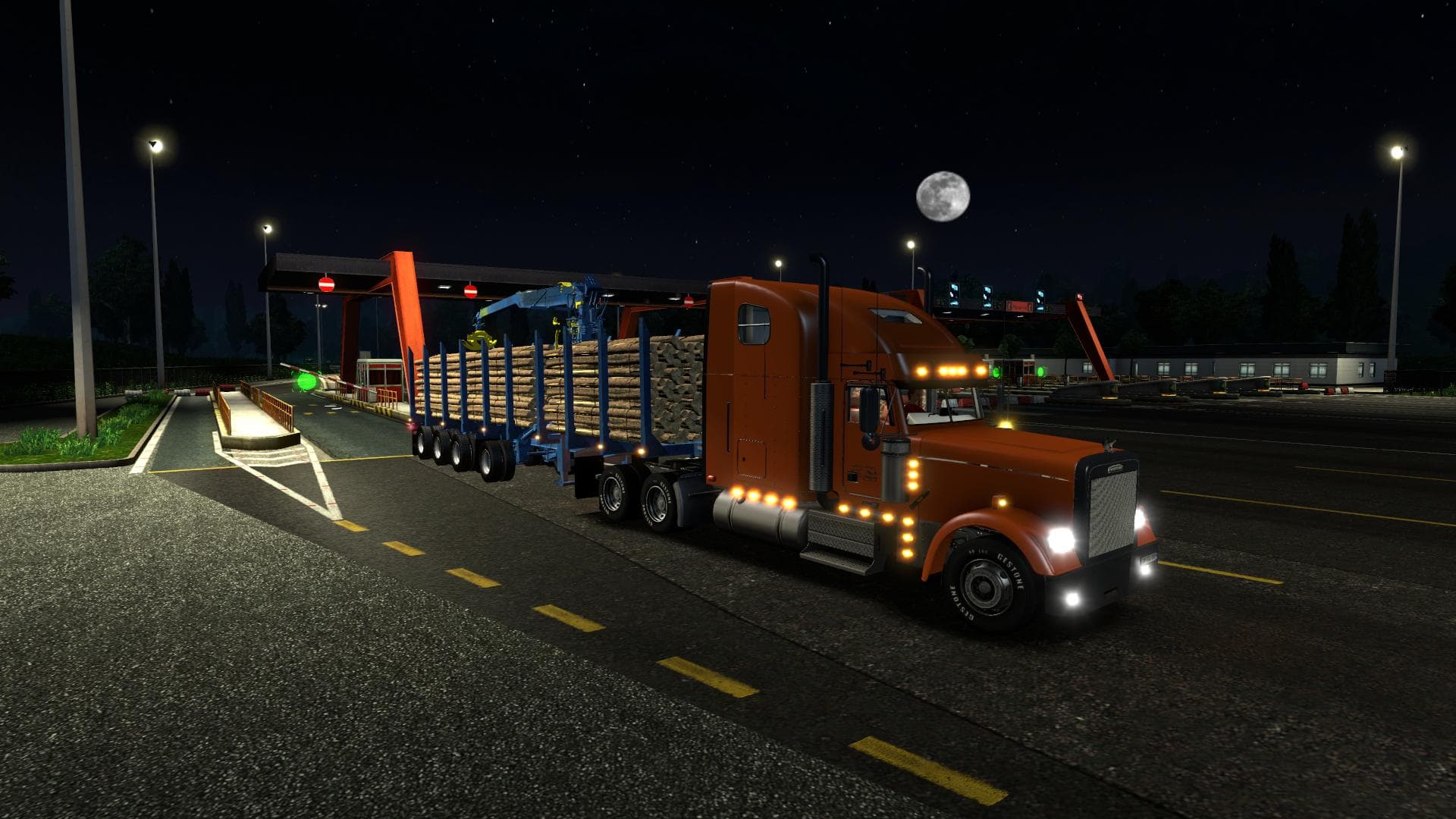 MANAC LOGGER 4 AXLES TRAILER – Trailers mod for Euro Truck Simulator 2