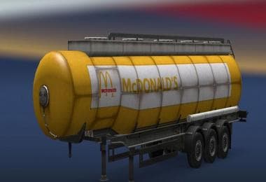 MCDONALDS TRAILER – Trailers mod for Euro Truck Simulator 2