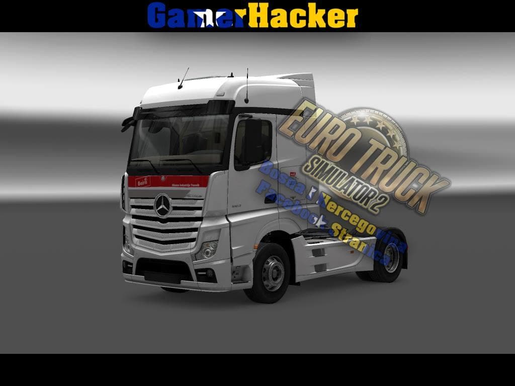MERCEDES MP4 BAJRA SKIN – Skins mod for Euro Truck Simulator 2