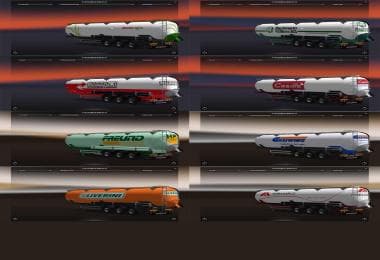 PACK TRAILER SILOS REAL SKIN V2 – Trailers mod for Euro Truck Simulator 2