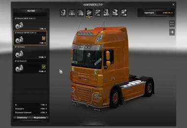 SCANIA AND DAF 12+2 AND 16 GEARS MANUAL GEARBOXES – Parts mod for Euro Truck Simulator 2