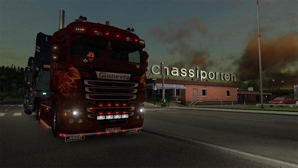 SCANIA RJL GINNEVRA SKIN – Skins mod for Euro Truck Simulator 2