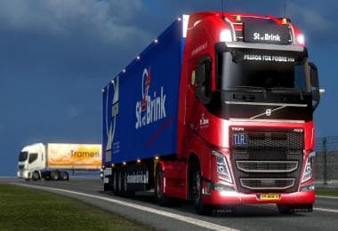 ST VAN DEN BRINK INTERNATIONAAL TRANSPORT – Skins mod for Euro Truck Simulator 2