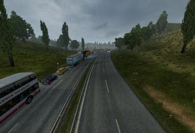 TRAFFIC DENSITY V1 – Other mod for Euro Truck Simulator 2