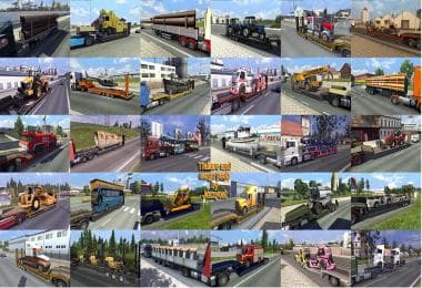 TRAILERS AND CARGO PACK BY JAZZYCAT – Trailers mod for Euro Truck Simulator 2