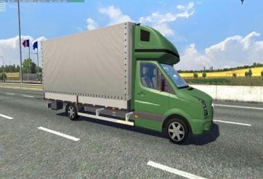 VOLKSWAGEN CRAFTER TO TRAFFIC – Other mod for Euro Truck Simulator 2