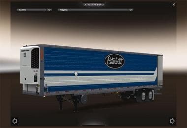 BLUE PETERBILT TRAILER – Trailers mod for Euro Truck Simulator 2