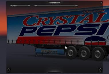 CRYSTAL PEPSI V1 – Skins mod for Euro Truck Simulator 2