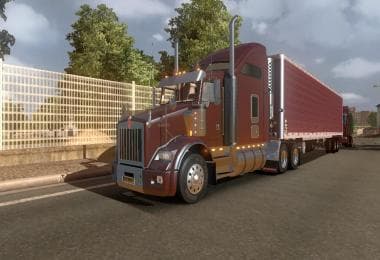 DC BLACK CHERRY AMERICAN TRAILER SKIN 01 V2 – Skins mod for Euro Truck Simulator 2