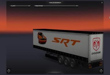DC-ORANGE DODGE CHALLENGER SKIN V1 – Skins mod for Euro Truck Simulator 2