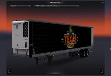 DC-TEXAS ROADHOUSE AMERICAN TRAILER SKIN V1 – Skins mod for Euro Truck Simulator 2