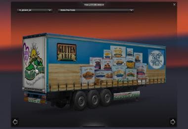 GLUTEN FOR CELIACS V1 – Skins mod for Euro Truck Simulator 2