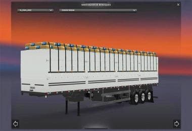 GRANELEIRA CEMENT + TIRES SPEEDLINE CHROME – Parts mod for Euro Truck Simulator 2