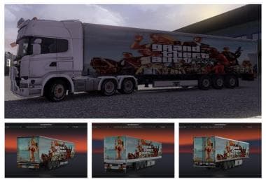 GTA 5 TRAILER – Trailers mod for Euro Truck Simulator 2