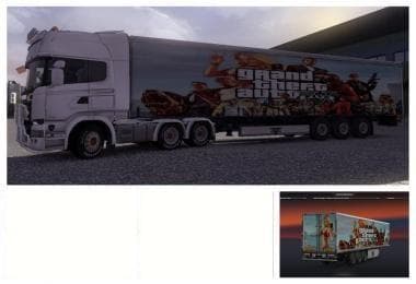 GTA V STANDALONE TRAILER – Trailers mod for Euro Truck Simulator 2