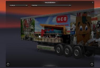 H-E-B V1 – Skins mod for Euro Truck Simulator 2