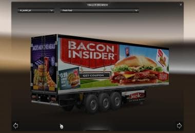 JACK IN THE BOX V1 – Trailers mod for Euro Truck Simulator 2