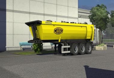 MEILLER KIPPER TRAILER – Trailers mod for Euro Truck Simulator 2