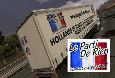 PARTI DE RIEN FRANCE THIERRY BORNE TRAILER – Trailers mod for Euro Truck Simulator 2