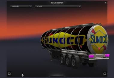SUNOCO FUEL V1 – Skins mod for Euro Truck Simulator 2