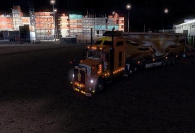TEXAS LONGHORNS TRAILER V1 – Trailers mod for Euro Truck Simulator 2