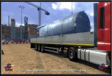 TZ EXPRESS KOEGEL FLATBED – Trailers mod for Euro Truck Simulator 2